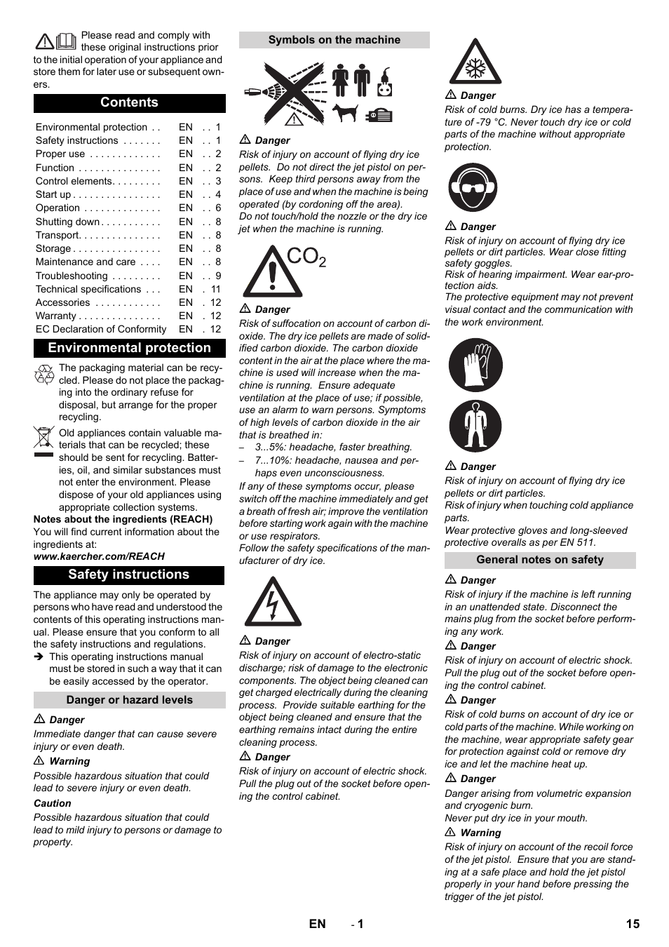 Karcher IB 15-120 User Manual | Page 15 / 334