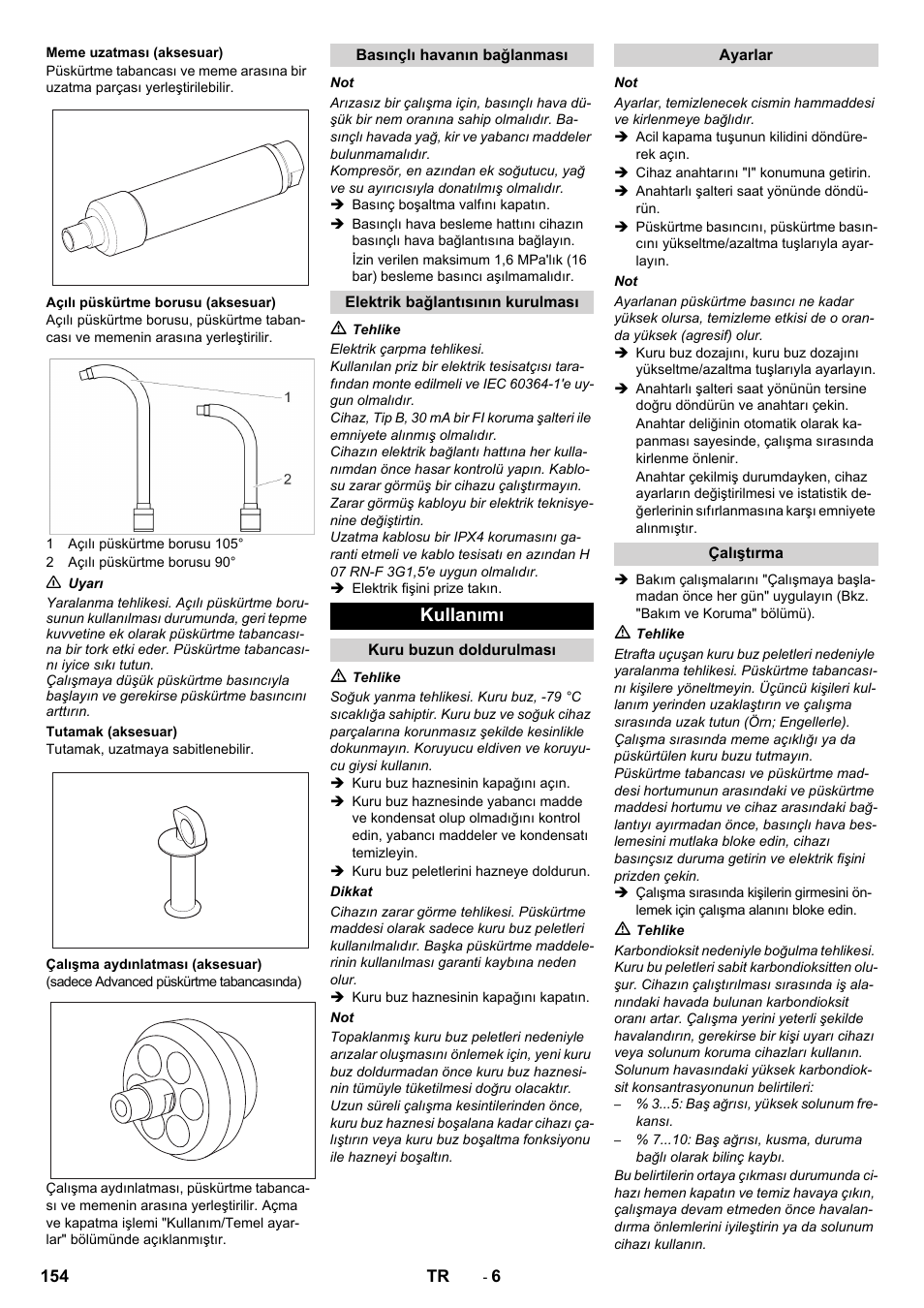 Kullanımı | Karcher IB 15-120 User Manual | Page 154 / 334