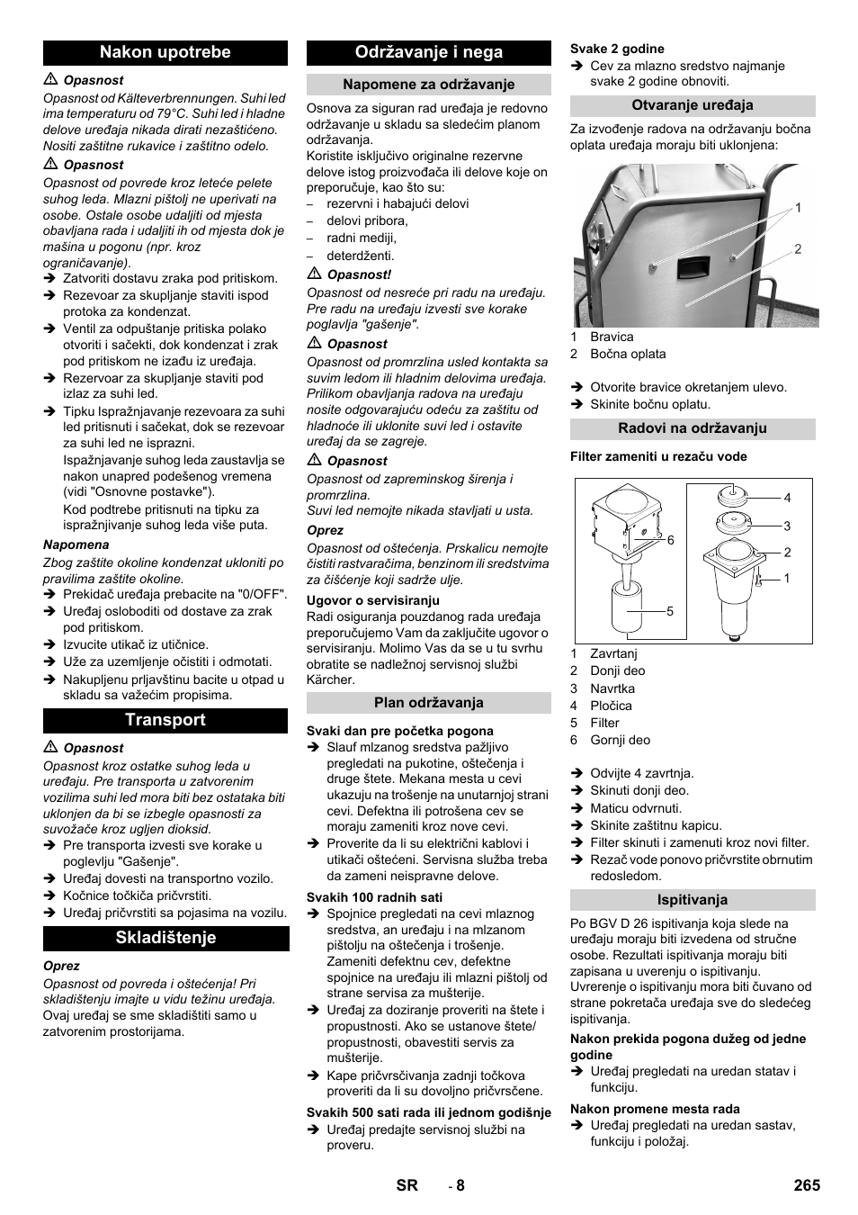 Karcher IB 15-120 User Manual | Page 265 / 334