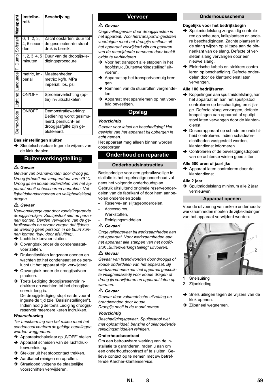 Karcher IB 15-120 User Manual | Page 59 / 334