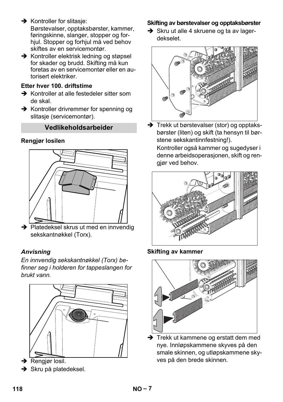 Karcher BR 47-35 ESC EU User Manual | Page 118 / 276