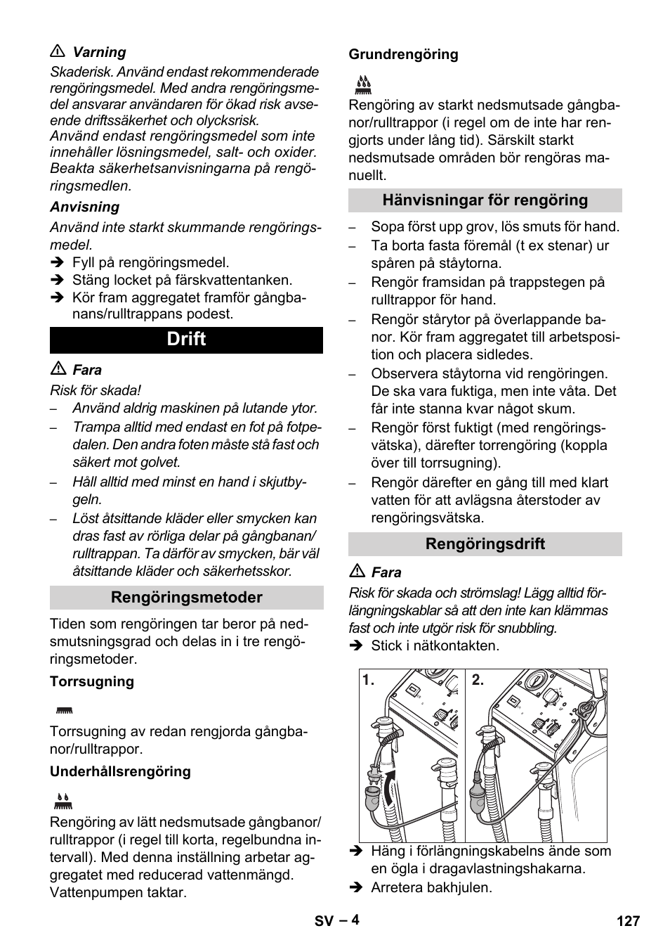 Drift | Karcher BR 47-35 ESC EU User Manual | Page 127 / 276
