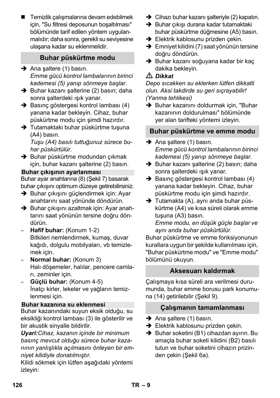 Karcher SV 1802 User Manual | Page 126 / 284