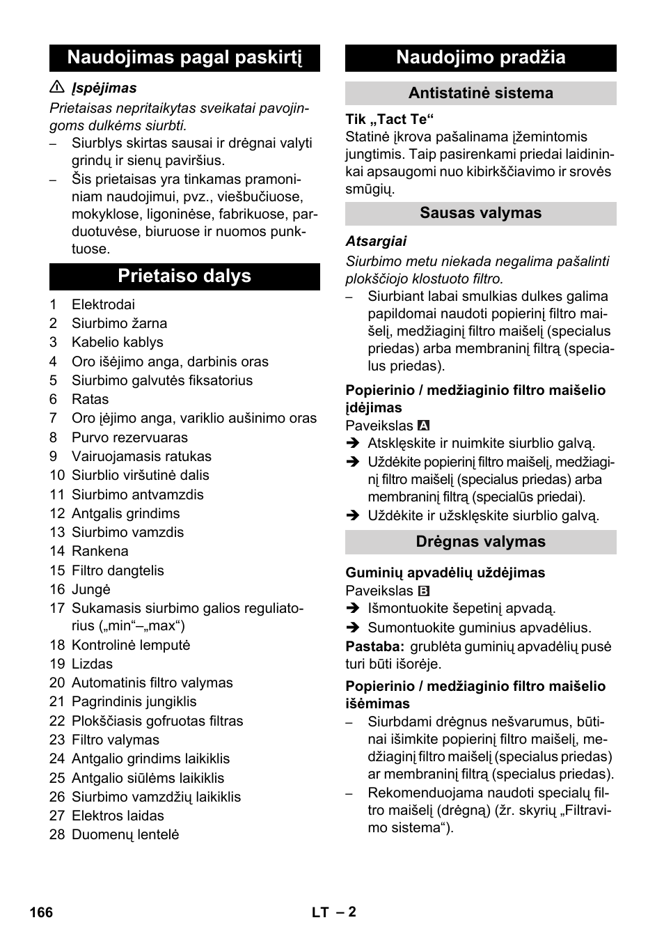 Karcher SB V1 Eco User Manual | Page 166 / 184