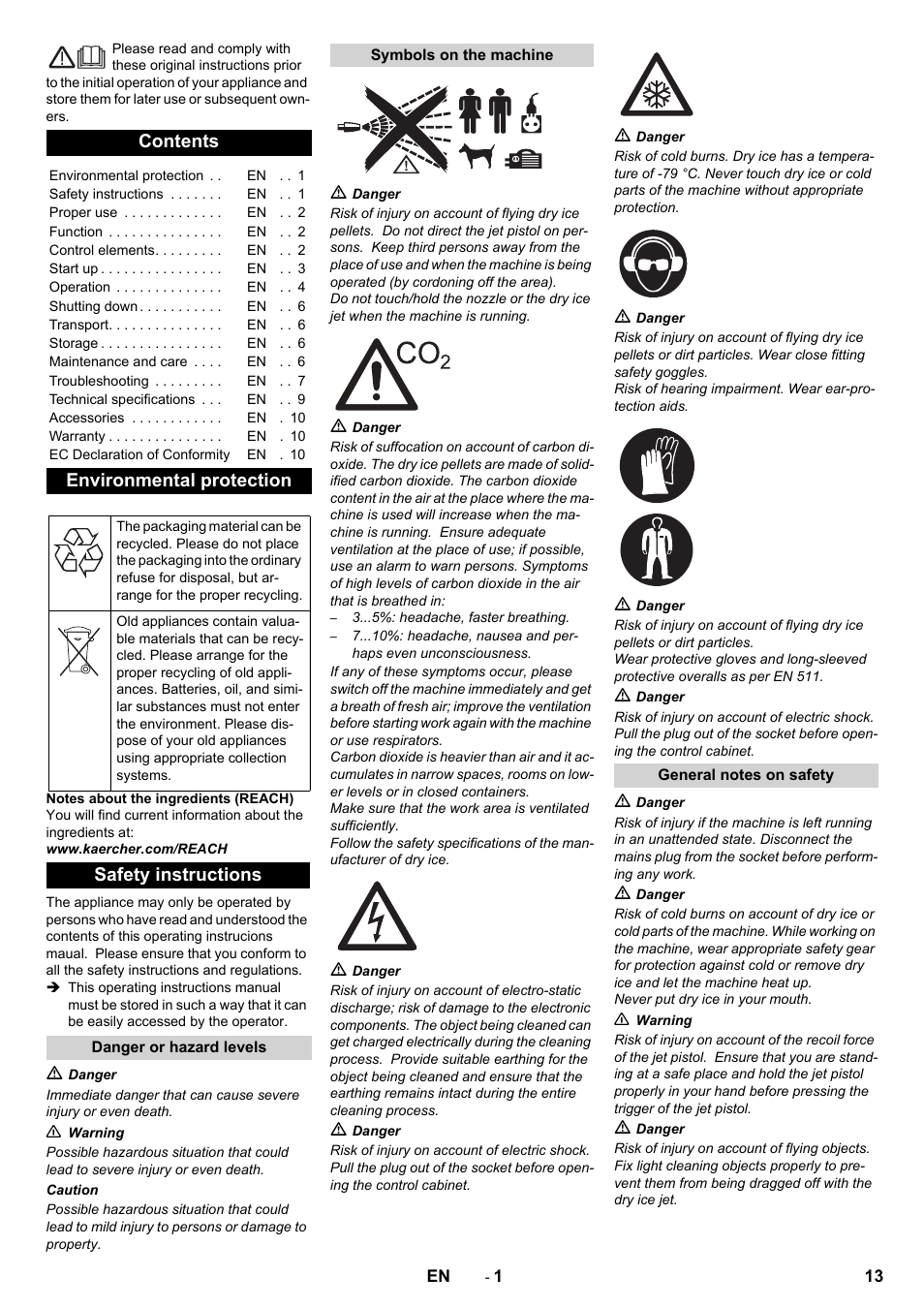 Karcher IB 7-40 Advanced User Manual | Page 13 / 288