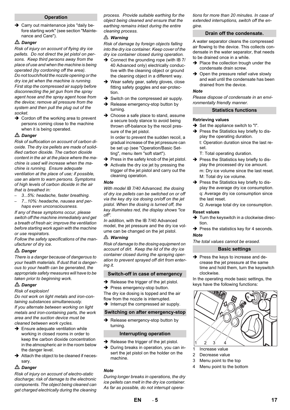 Karcher IB 7-40 Advanced User Manual | Page 17 / 288