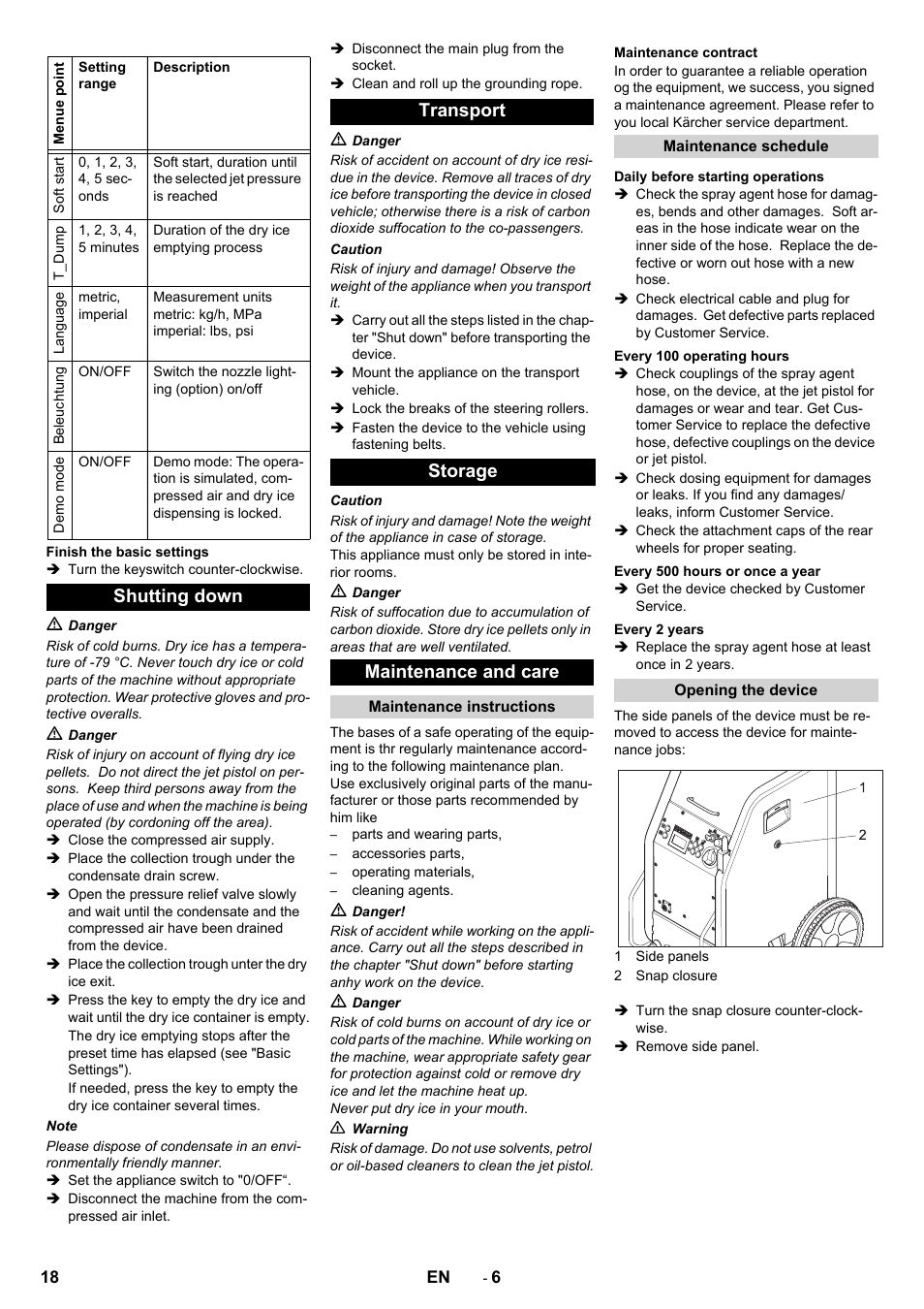 Karcher IB 7-40 Advanced User Manual | Page 18 / 288
