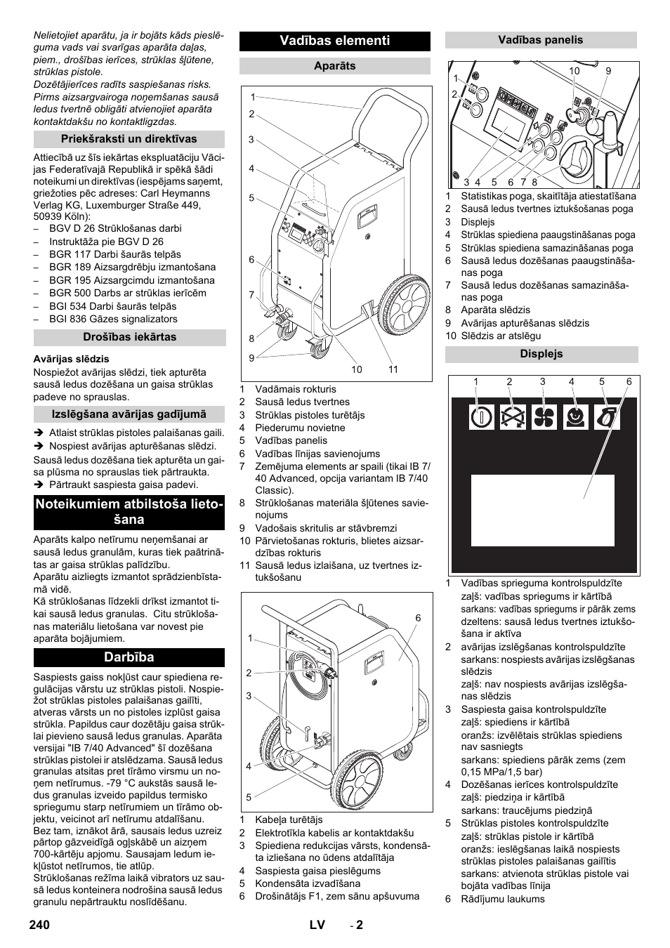 Karcher IB 7-40 Advanced User Manual | Page 240 / 288