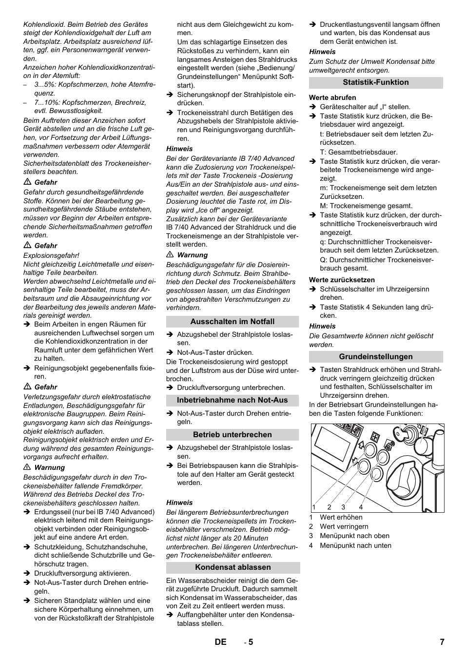 Karcher IB 7-40 Advanced User Manual | Page 7 / 288