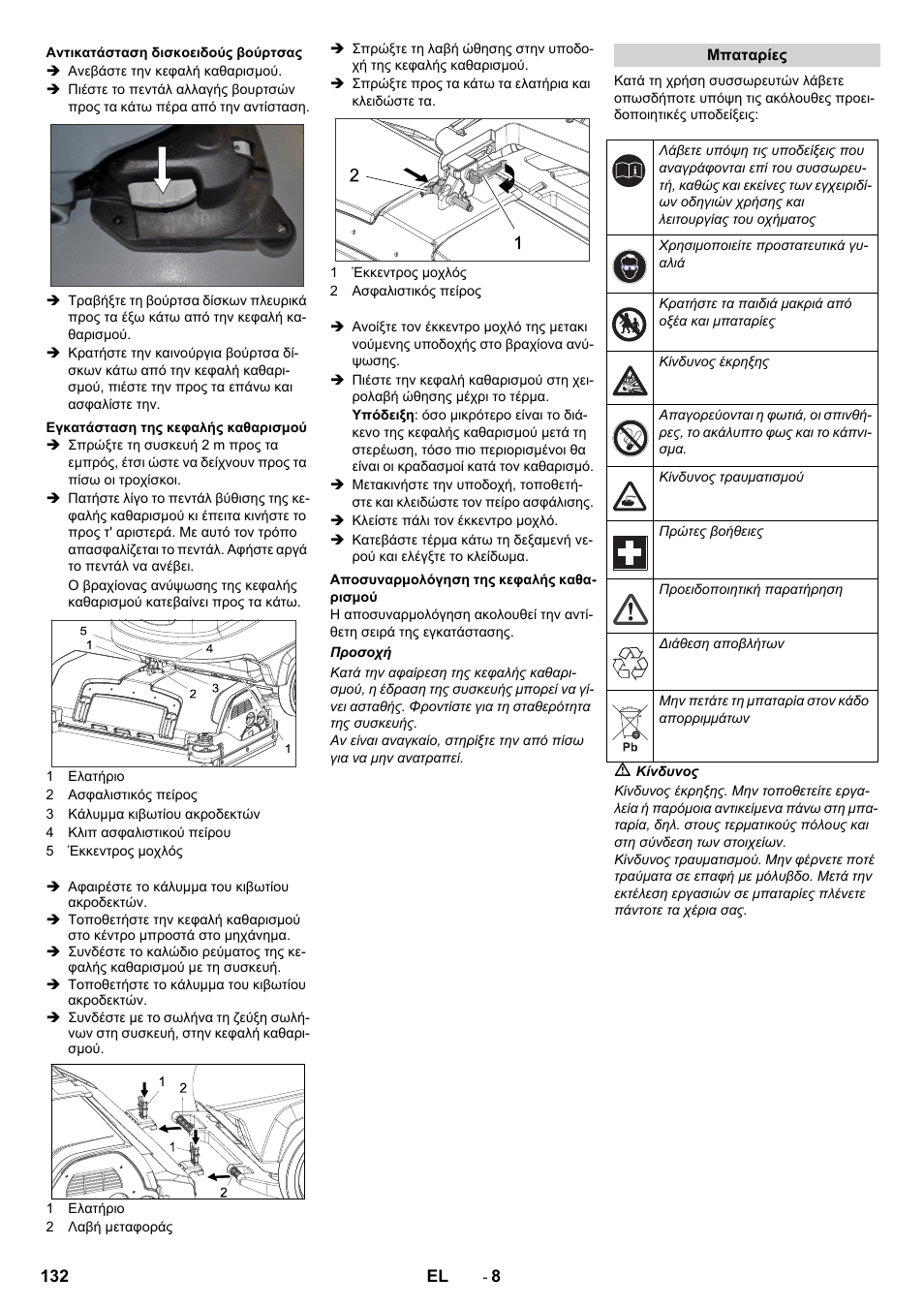 Karcher B 60 W User Manual | Page 132 / 312