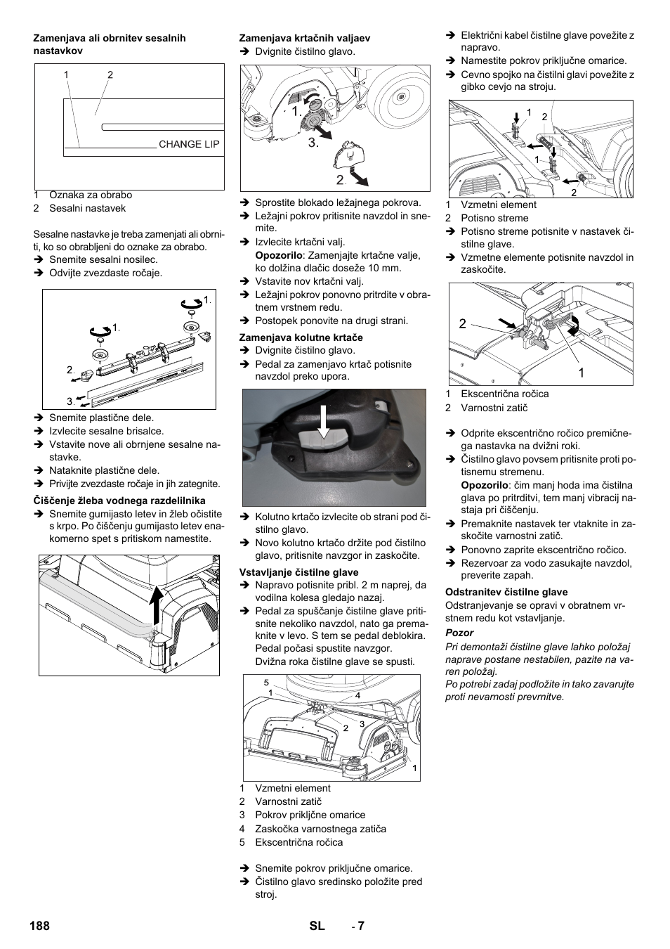 Karcher B 60 W User Manual | Page 188 / 312