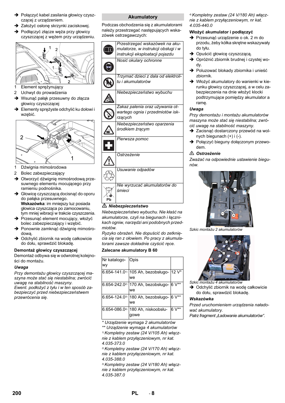 Karcher B 60 W User Manual | Page 200 / 312