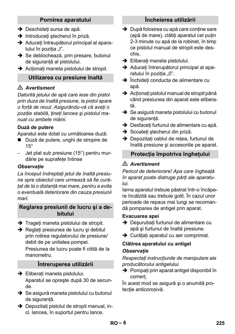 Karcher HD 9-50-4 User Manual | Page 225 / 340