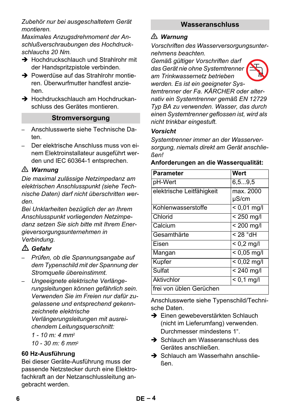 Karcher HD 9-50-4 User Manual | Page 6 / 340