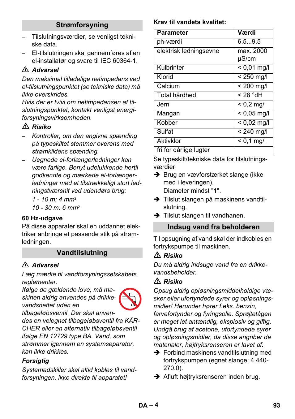 Karcher HD 9-50-4 User Manual | Page 93 / 340