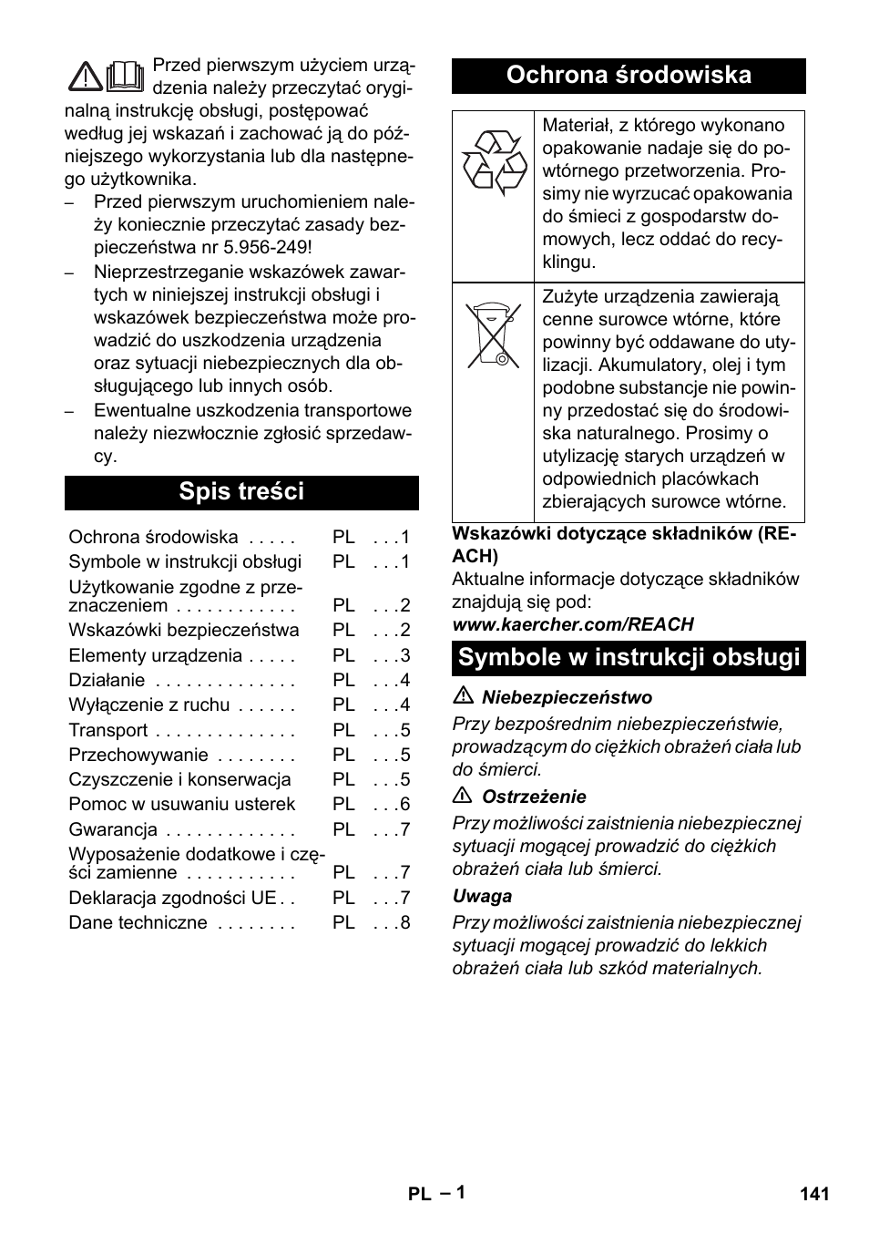Karcher IV 60-36-3 W User Manual | Page 141 / 224
