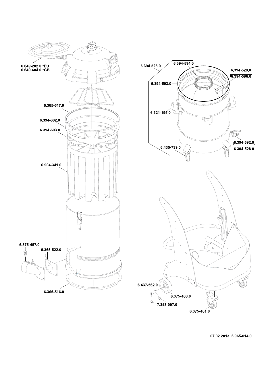 Karcher IV 60-36-3 W User Manual | Page 222 / 224