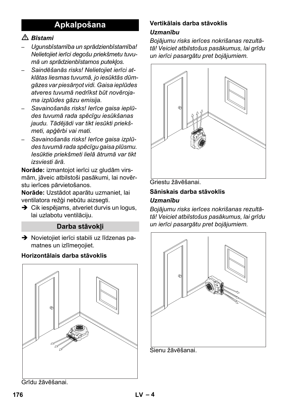 Apkalpošana | Karcher AB 20 User Manual | Page 176 / 204