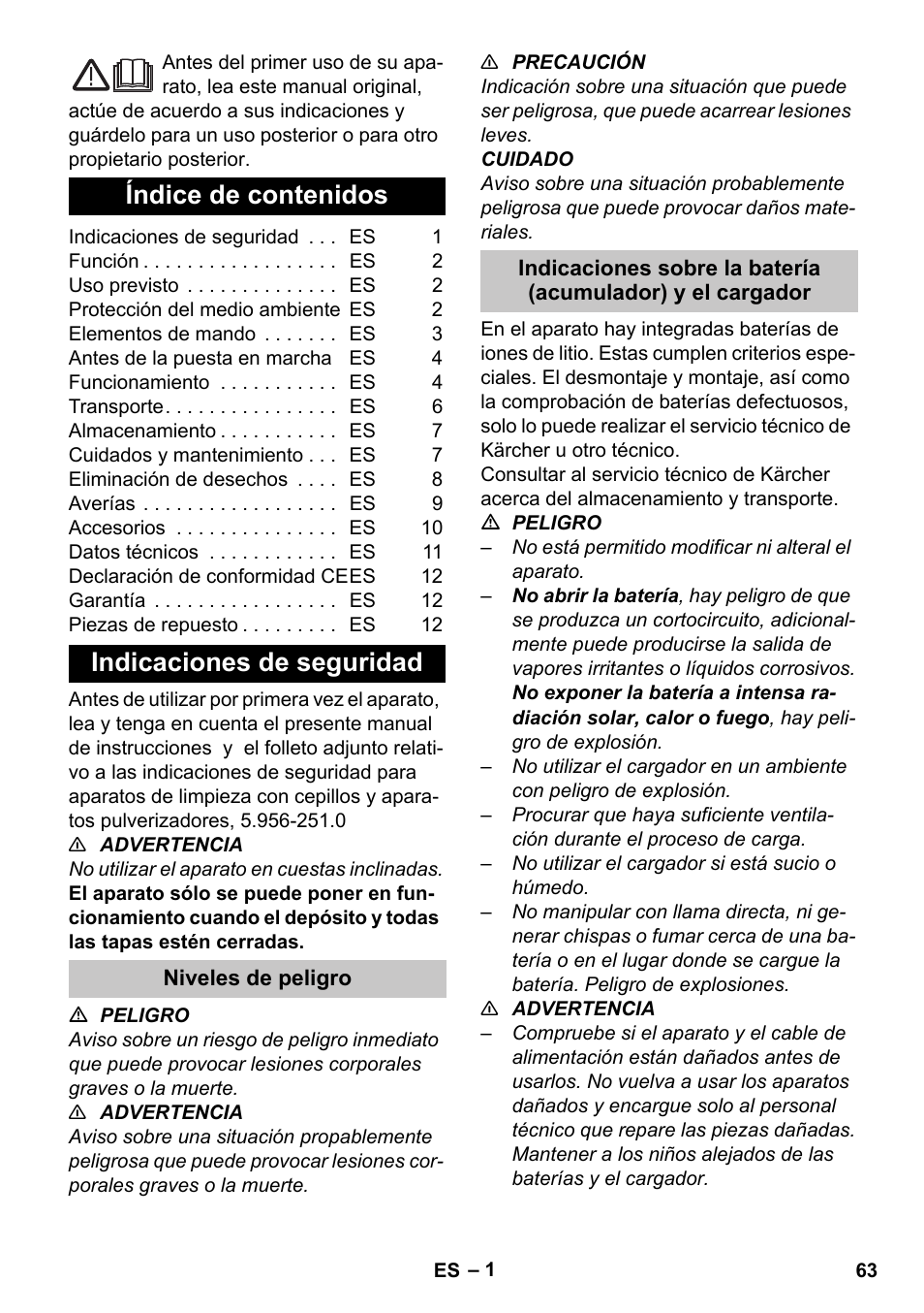 Karcher BR 35-12 Bp Pack User Manual | Page 63 / 340