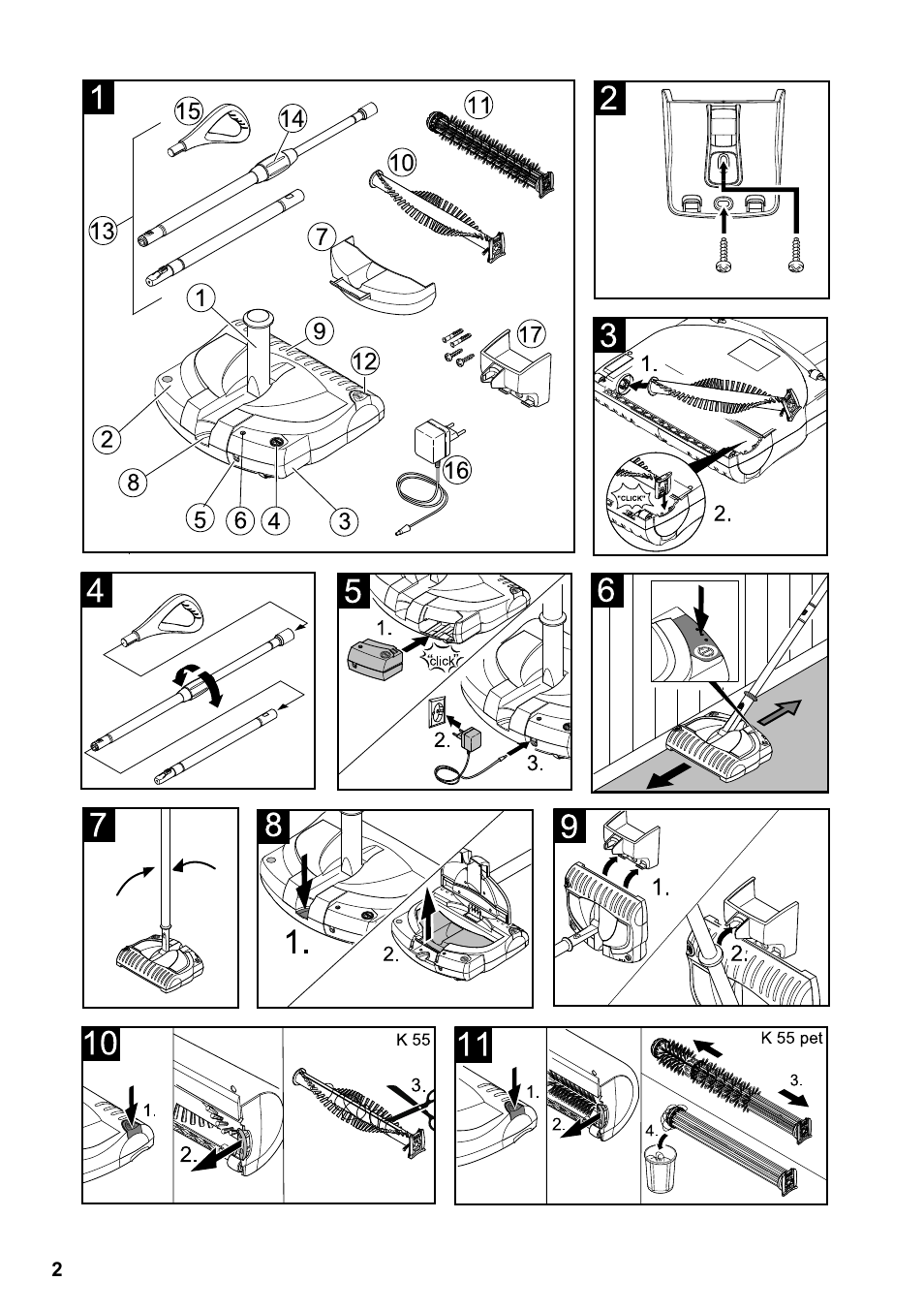 Karcher K 55 Pet Plus User Manual | Page 2 / 136