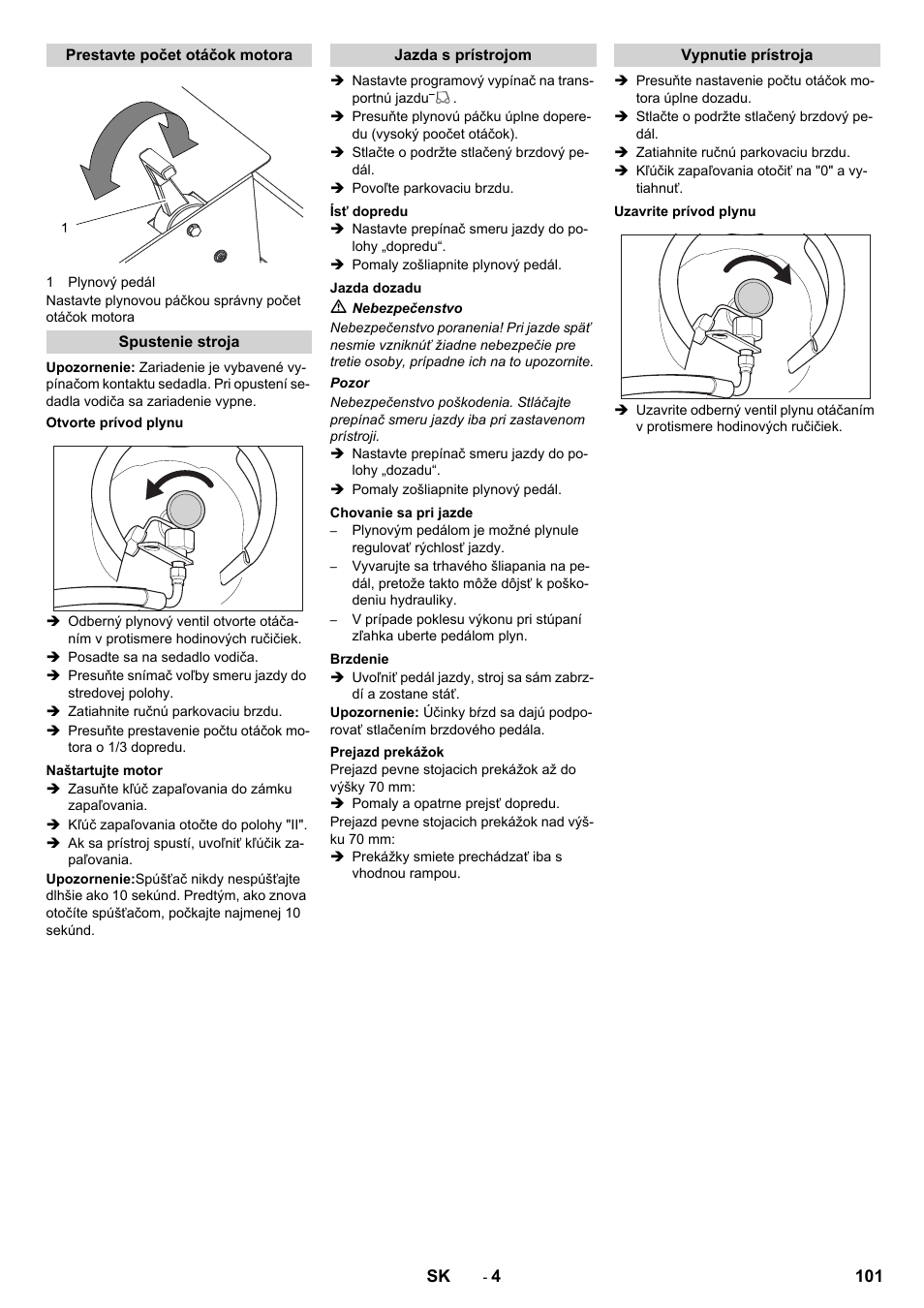 Karcher KM 150-500 LPG User Manual | Page 101 / 148