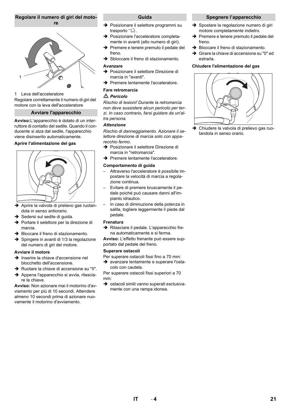 Karcher KM 150-500 LPG User Manual | Page 21 / 148