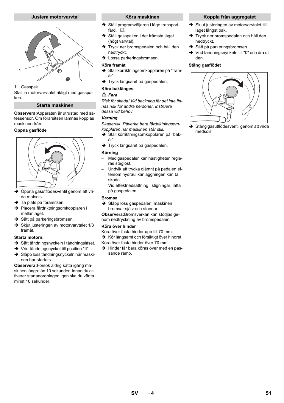Karcher KM 150-500 LPG User Manual | Page 51 / 148