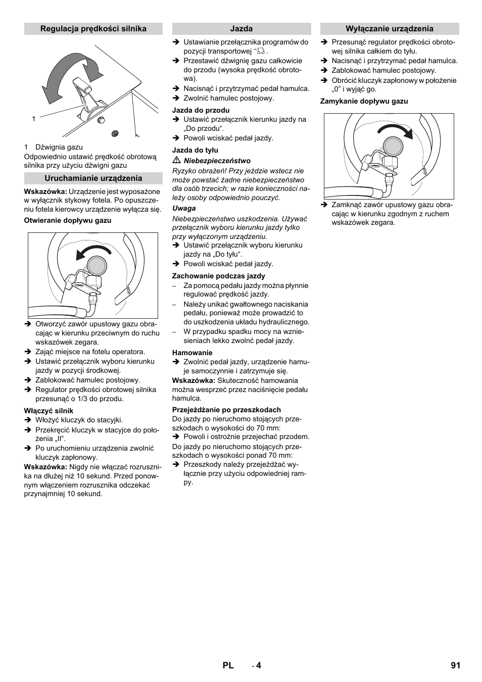 Karcher KM 150-500 LPG User Manual | Page 91 / 148