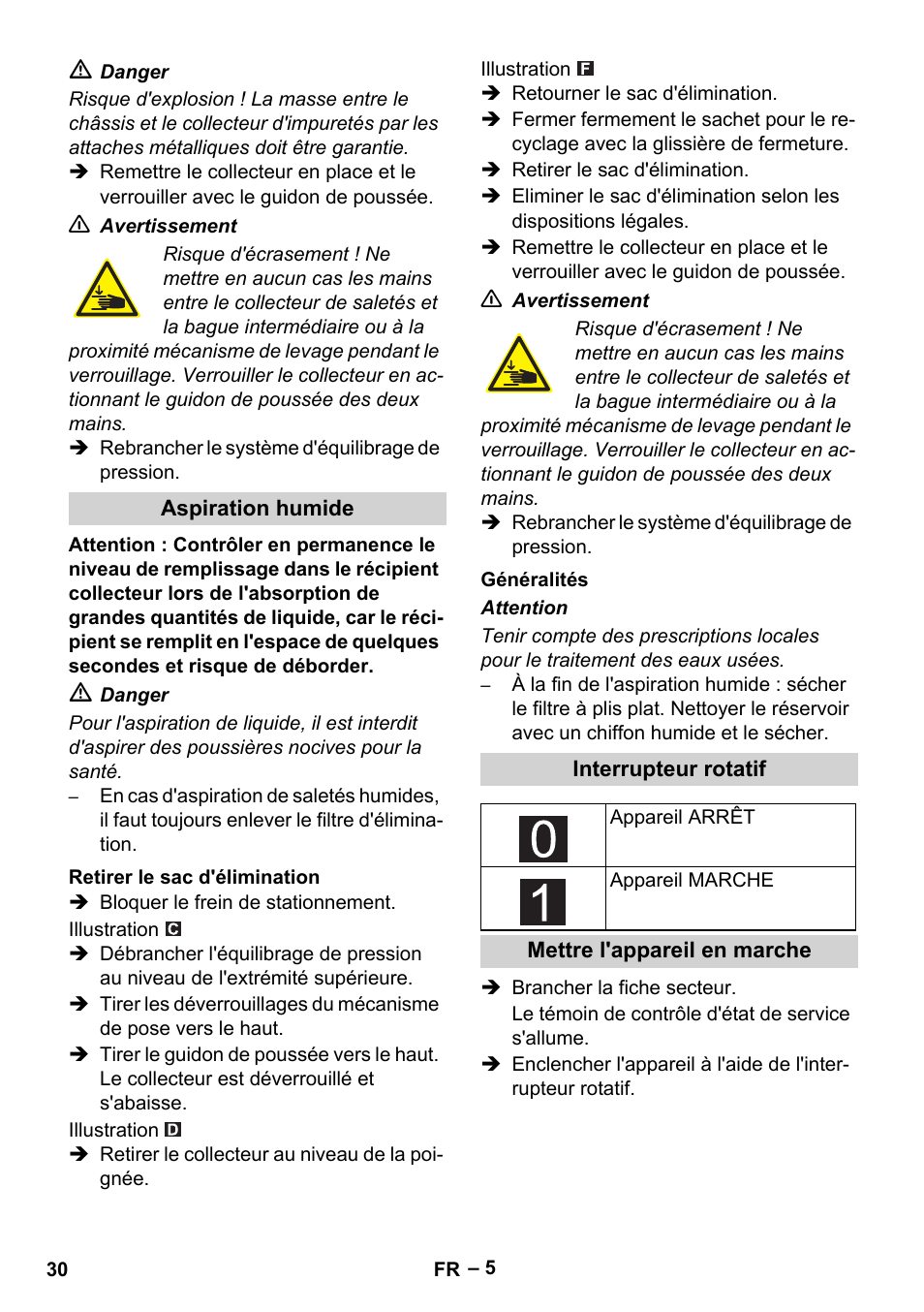 Karcher IVC 60-30 Tact H Z22 EU User Manual | Page 30 / 292
