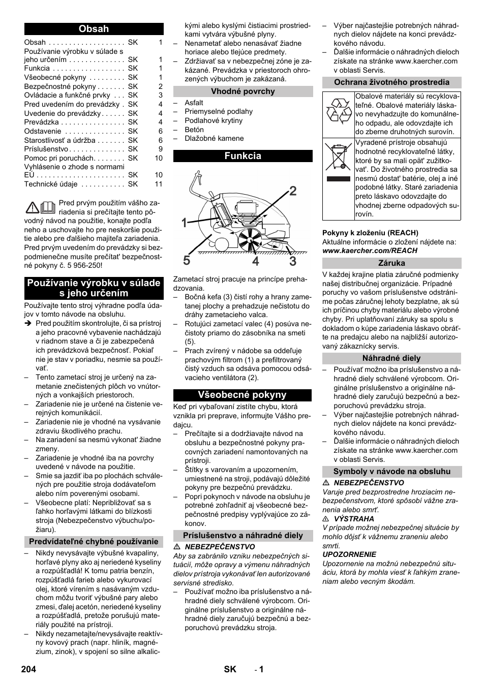 Karcher KM 85-50 W P Adv User Manual | Page 204 / 296