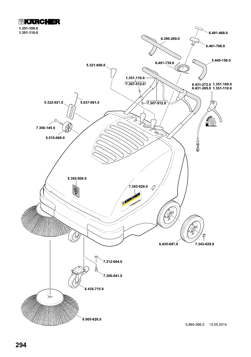 Karcher KM 85-50 W P Adv User Manual | Page 294 / 296