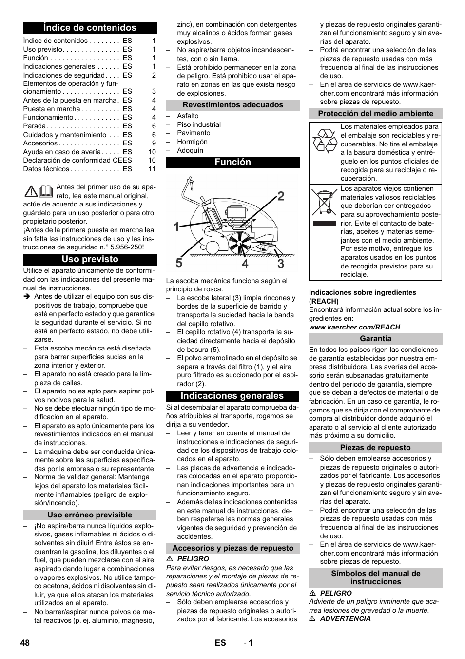 Karcher KM 85-50 W P Adv User Manual | Page 48 / 296