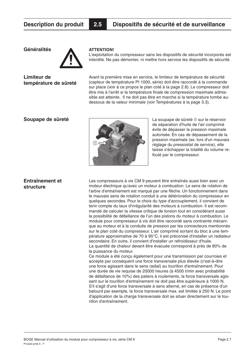 Description du produit, 5 dispositifs de sécurité et de surveillance | Karcher HD 7-250 De Tr1 User Manual | Page 106 / 264