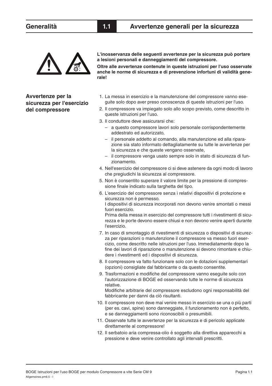 Generalità, 1 avvertenze generali per la sicurezza | Karcher HD 7-250 De Tr1 User Manual | Page 139 / 264