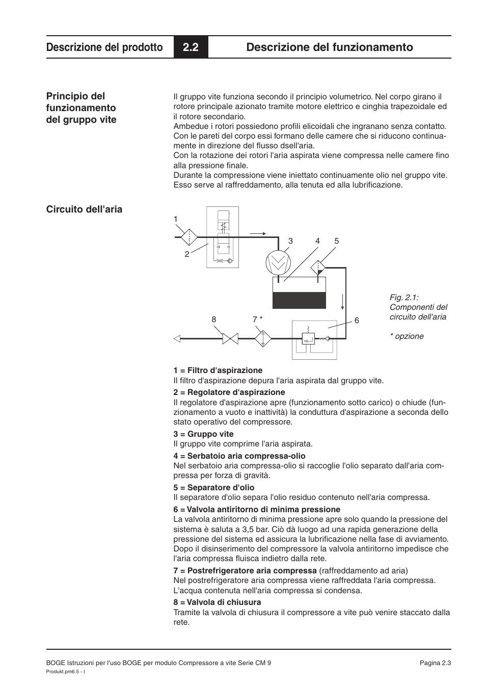 Descrizione del prodotto, 2 descrizione del funzionamento | Karcher HD 7-250 De Tr1 User Manual | Page 147 / 264