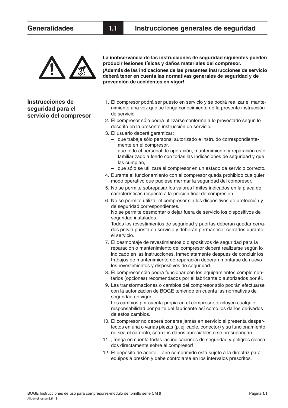 Generalidades, 1 instrucciones generales de seguridad | Karcher HD 7-250 De Tr1 User Manual | Page 182 / 264