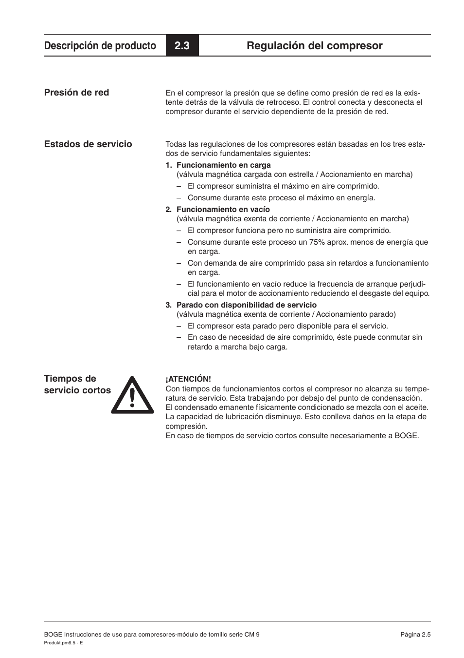 Descripción de producto, 3 regulación del compresor | Karcher HD 7-250 De Tr1 User Manual | Page 192 / 264