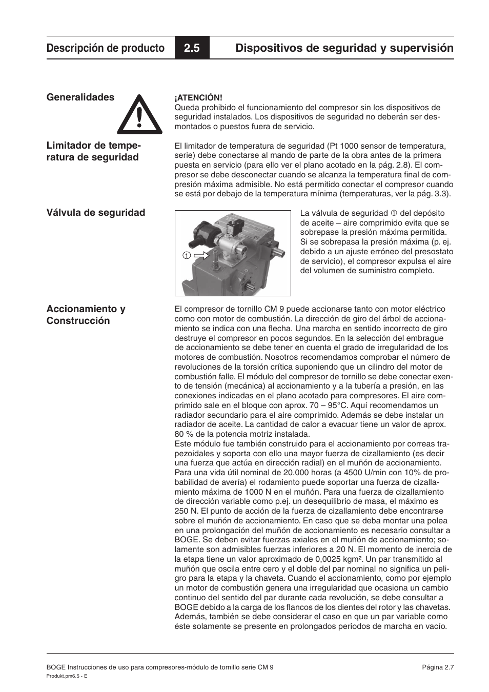 Descripción de producto, 5 dispositivos de seguridad y supervisión | Karcher HD 7-250 De Tr1 User Manual | Page 194 / 264