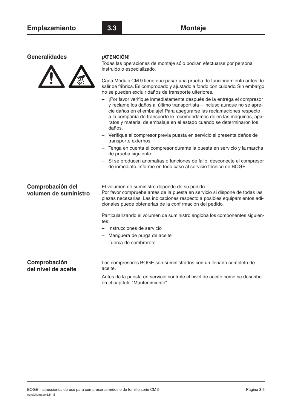 Emplazamiento, 3 montaje | Karcher HD 7-250 De Tr1 User Manual | Page 200 / 264