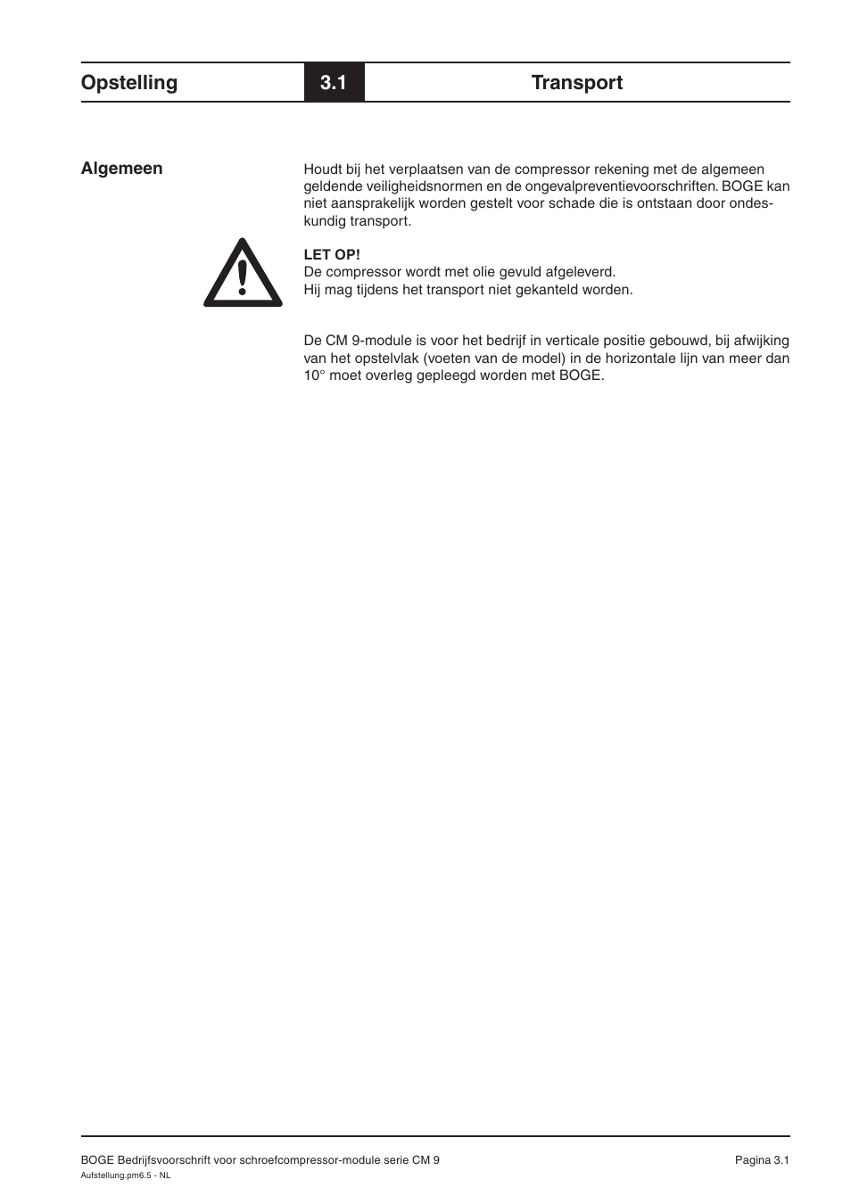 Opstelling, 1 transport | Karcher HD 7-250 De Tr1 User Manual | Page 239 / 264