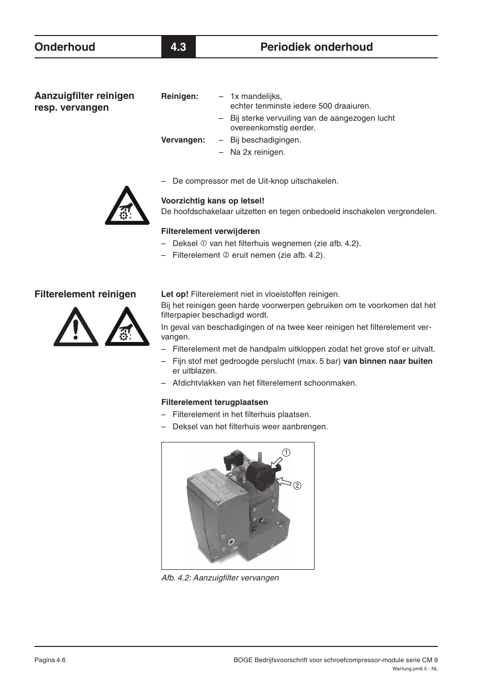 Onderhoud, 3 periodiek onderhoud | Karcher HD 7-250 De Tr1 User Manual | Page 250 / 264