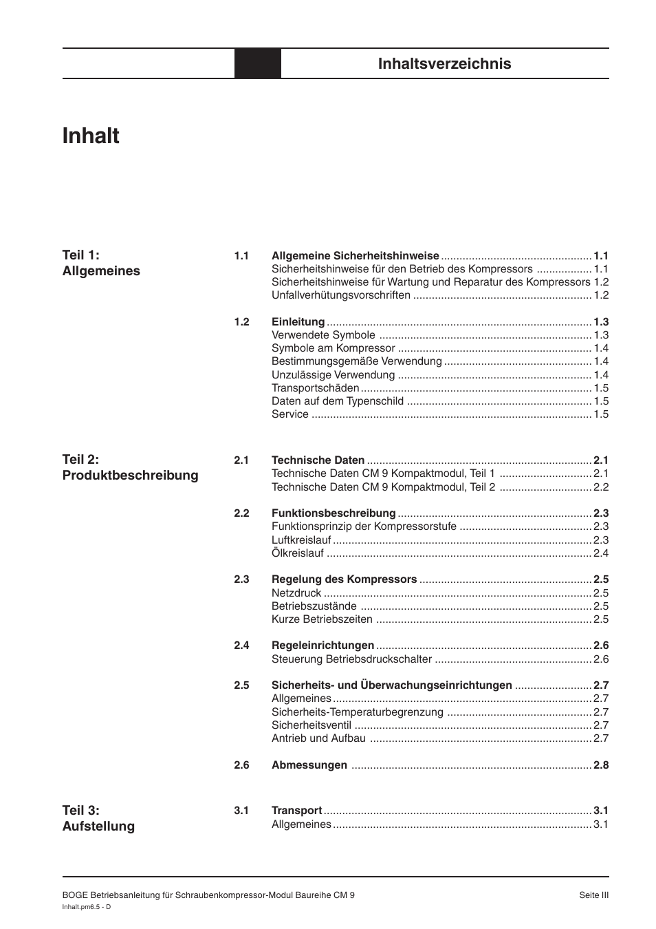 Inhalt, Inhaltsverzeichnis 1 | Karcher HD 7-250 De Tr1 User Manual | Page 6 / 264