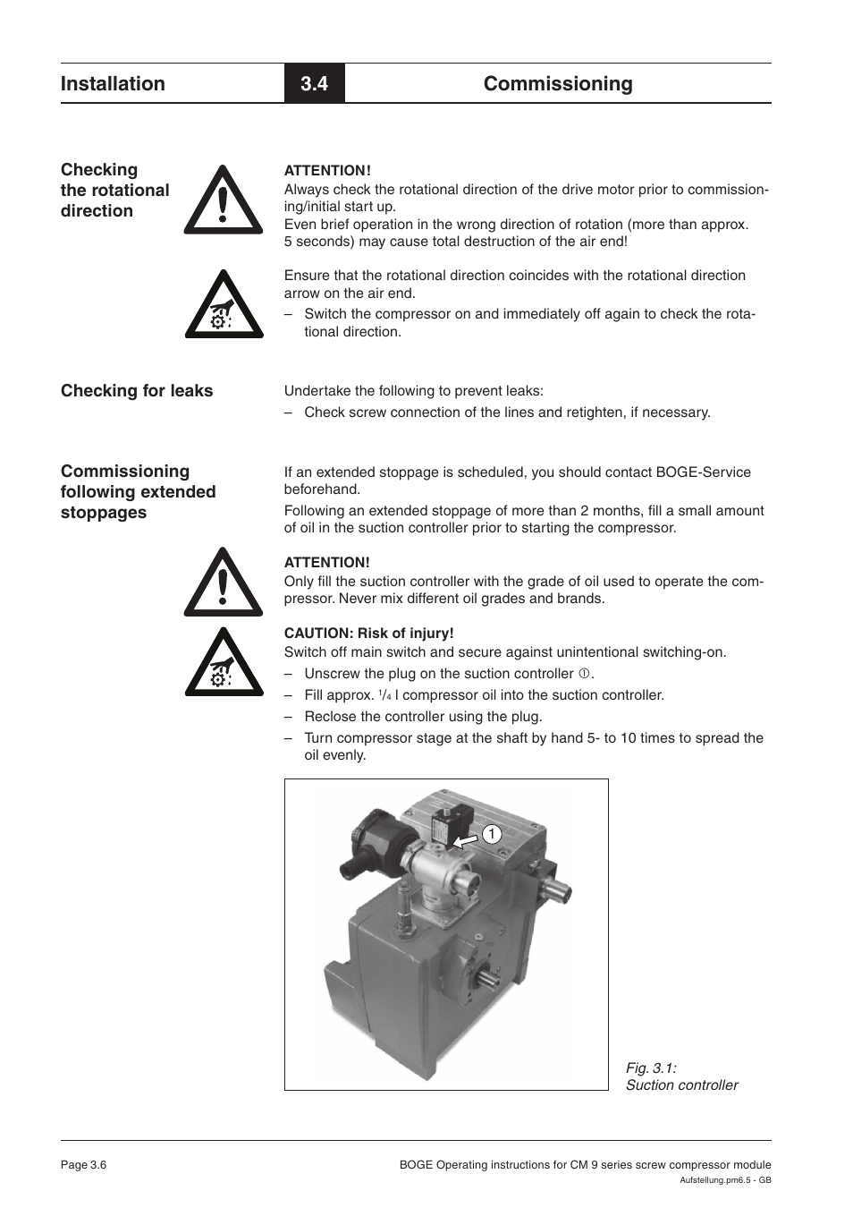 Installation, 4 commissioning | Karcher HD 7-250 De Tr1 User Manual | Page 70 / 264