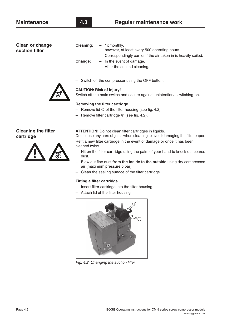 Maintenance, 3 regular maintenance work | Karcher HD 7-250 De Tr1 User Manual | Page 76 / 264