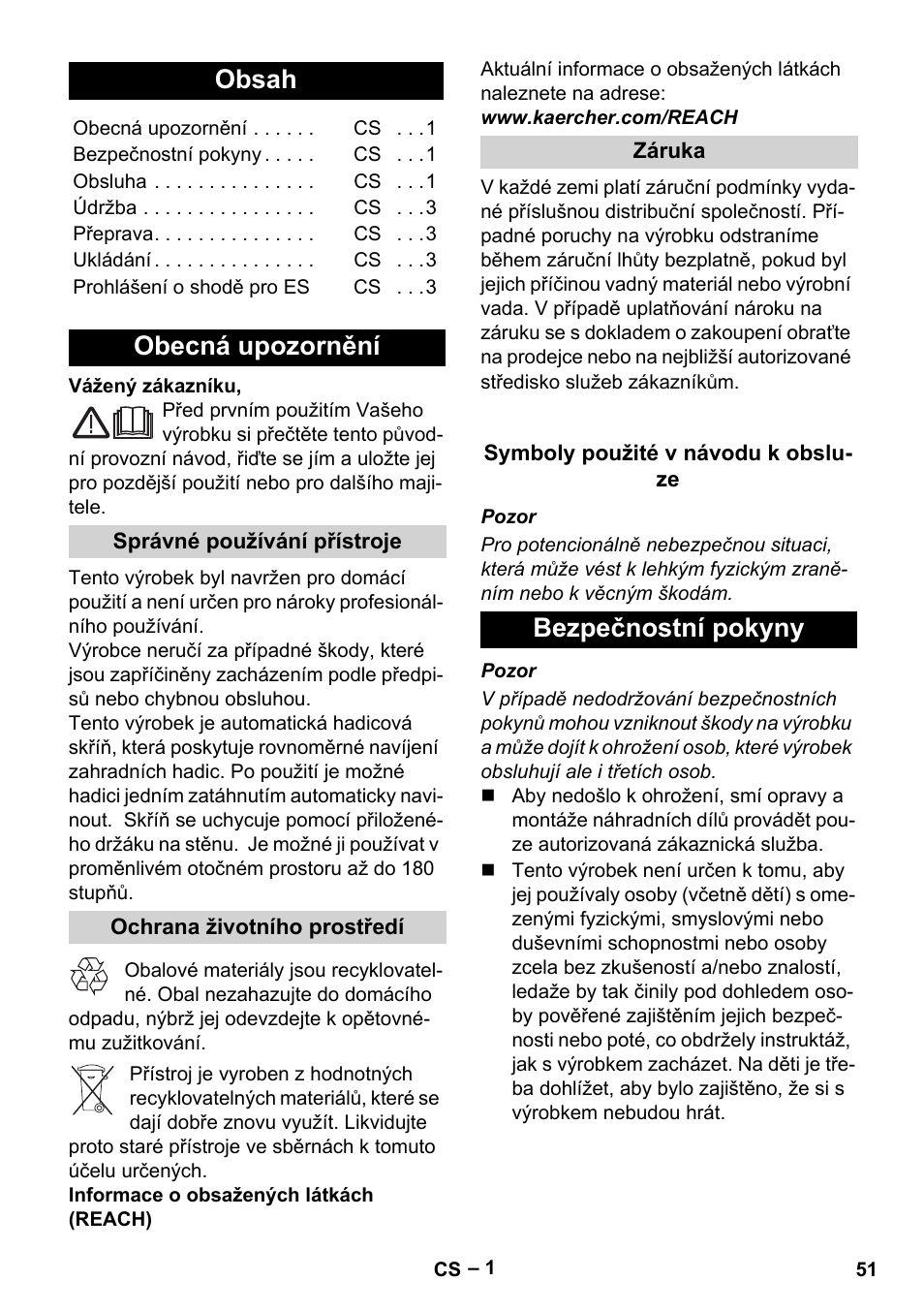 Karcher Autoreel User Manual | Page 51 / 90