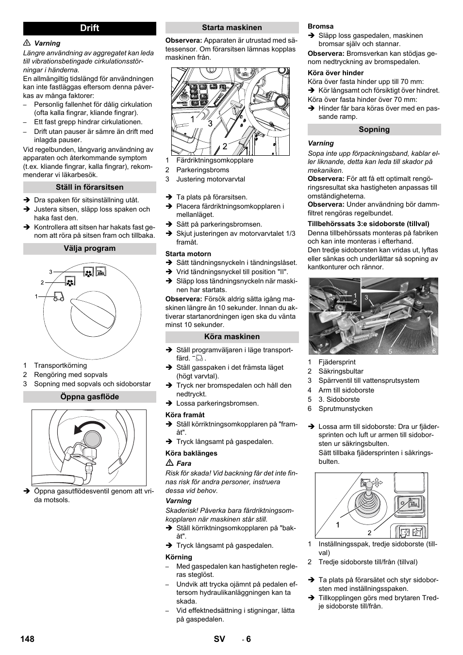 Drift | Karcher KM 150-500 LPG User Manual | Page 148 / 457