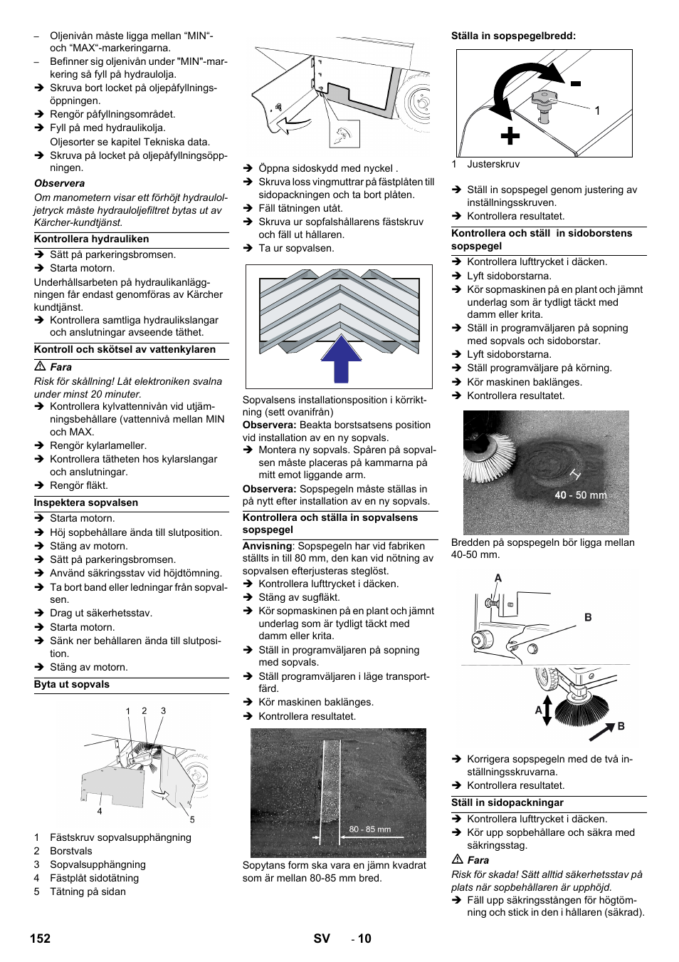 Karcher KM 150-500 LPG User Manual | Page 152 / 457