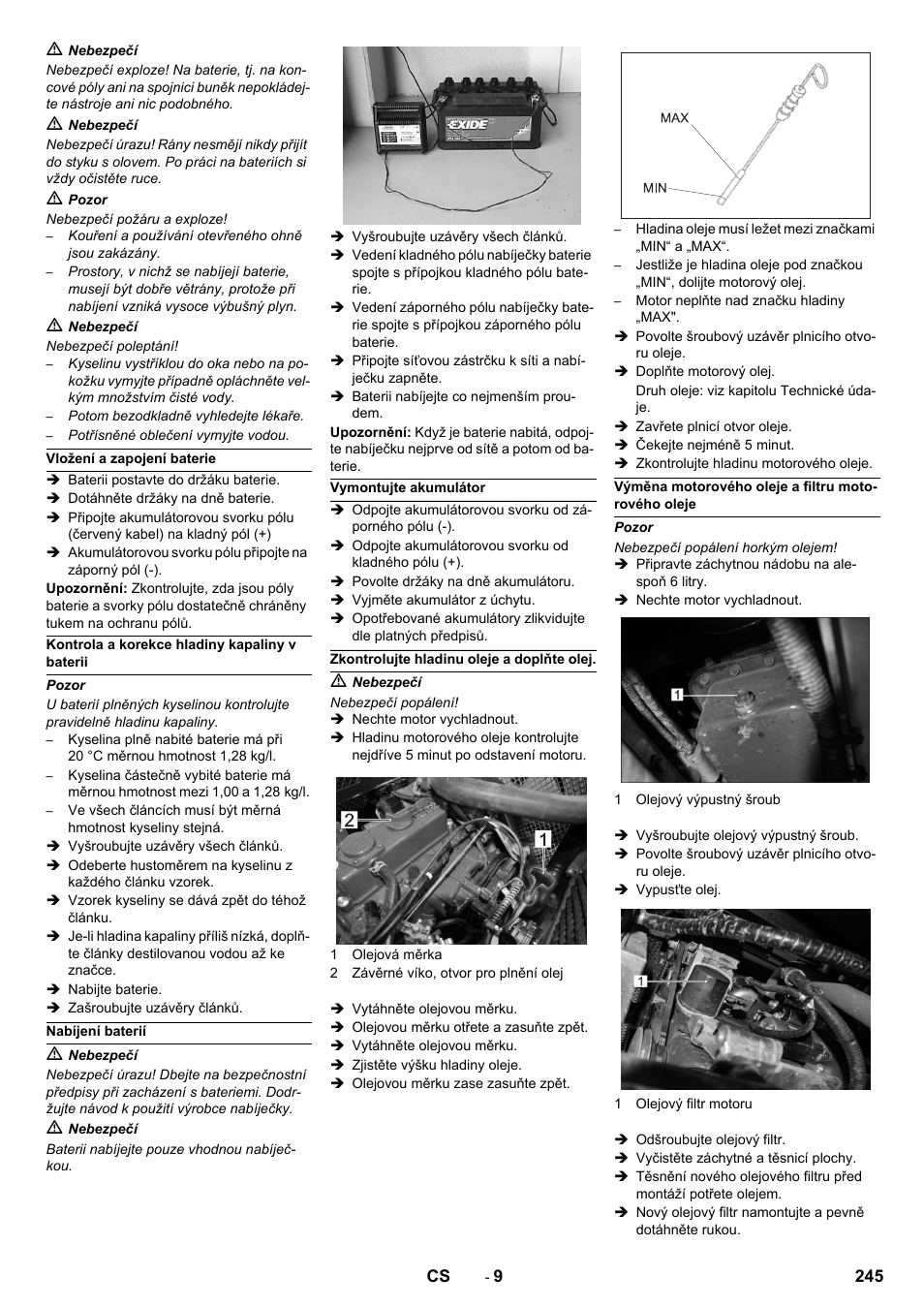 Karcher KM 150-500 LPG User Manual | Page 245 / 457