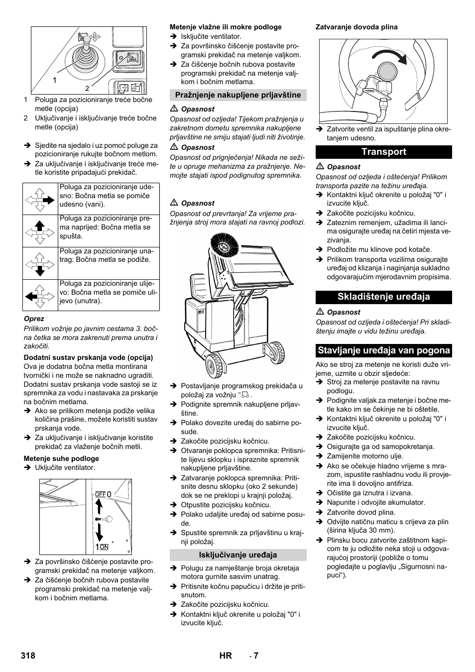 Karcher KM 150-500 LPG User Manual | Page 318 / 457
