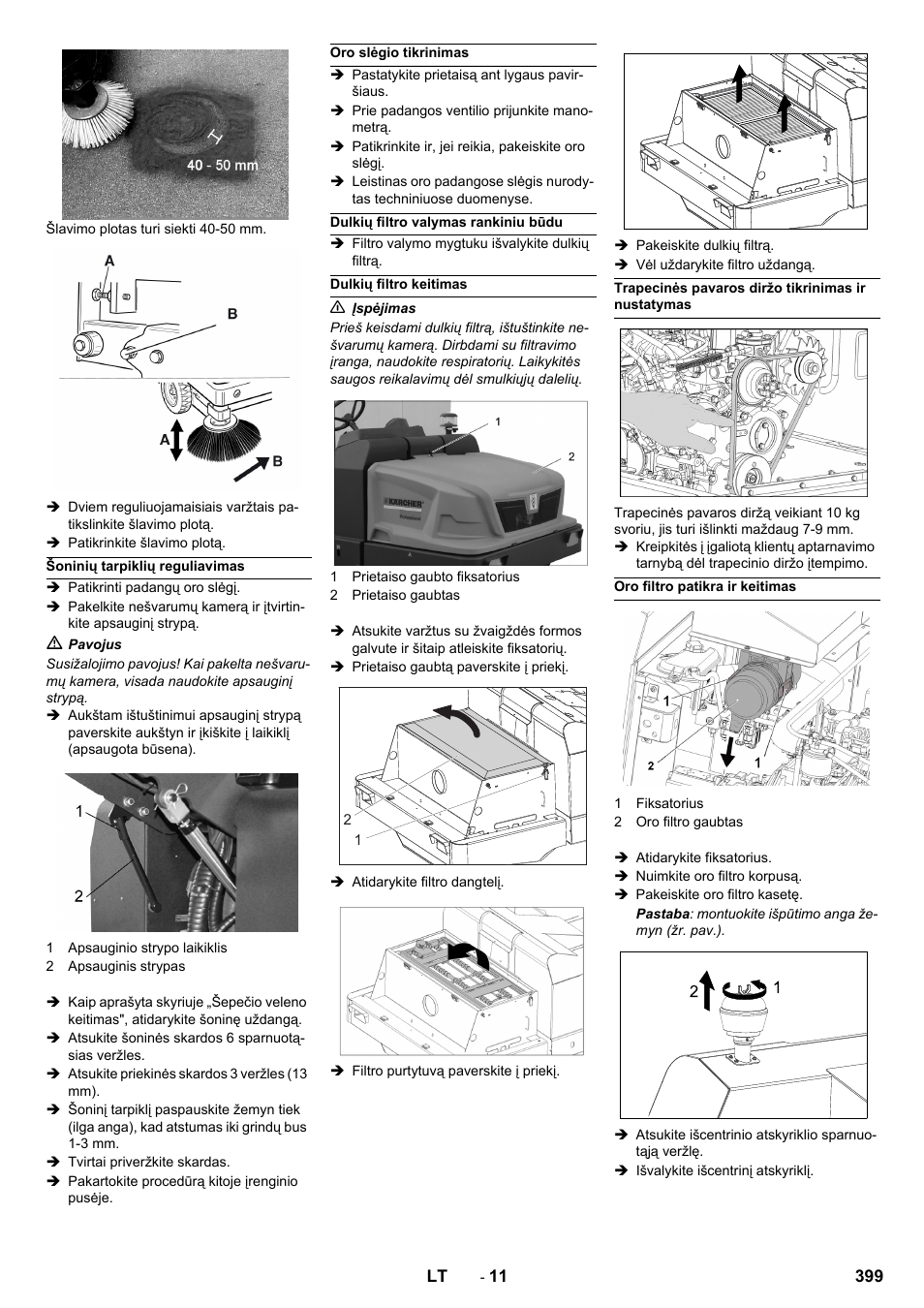 Karcher KM 150-500 LPG User Manual | Page 399 / 457